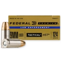 Federal Premium 9mm HST 124GR Federal Premium 9mm HST 124GR